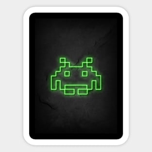 Space Invaders Sticker